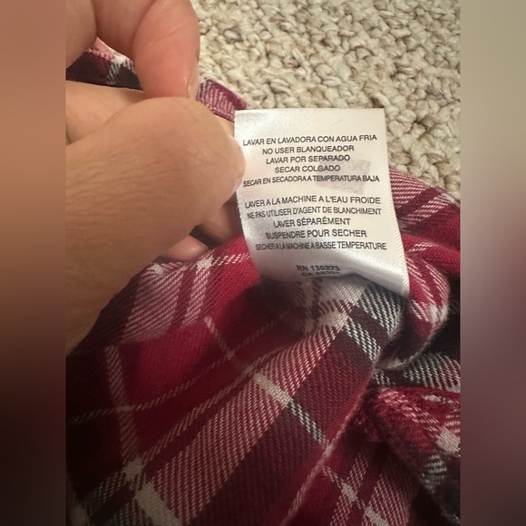 Wrangler Wrancher Red Plaid Button-Up Shirt - Picture 7 of 10